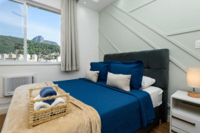 Omar do Rio - SQC 143/1320: Moderno Studio com vista p/ Cristo Redentor, Smart TV, Internet 250mbps, a 230m do metrô Siqueira Campos e 10 minutos da Praia de Copacabana